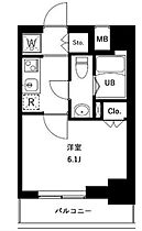 アーバンパークお花茶屋 1404 ｜ 東京都葛飾区宝町１丁目1-7（賃貸マンション1K・14階・21.00㎡） その2