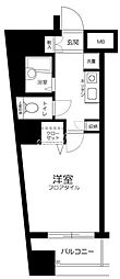 フォレストヒルズ小日向 1Kの間取図画像
