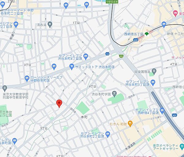 オープンブルーム渋谷本町 106｜東京都渋谷区本町５丁目(賃貸マンション1LDK・1階・29.14㎡)の写真 その17