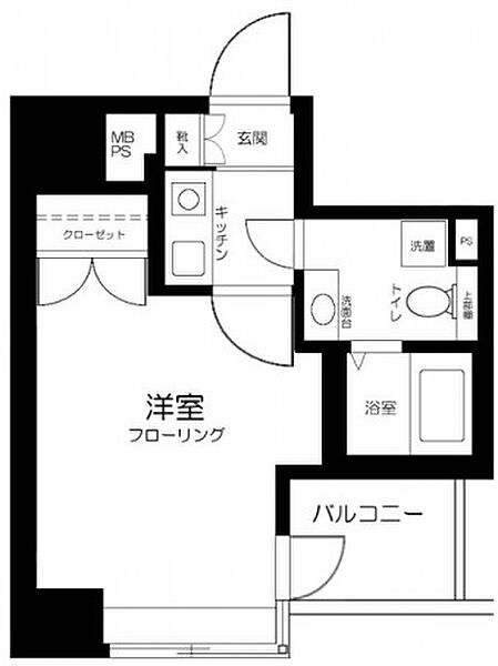 サンテミリオン茅場町リバーサイド 11F｜東京都中央区新川１丁目(賃貸マンション1K・11階・19.77㎡)の写真 その2