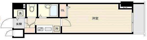 トーシンフェニックス日本橋兜町弐番館 706｜東京都中央区日本橋兜町(賃貸マンション1K・7階・22.75㎡)の写真 その2