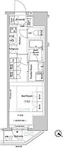 アークマーク巣鴨コート 804 ｜ 東京都豊島区巣鴨４丁目28-15（賃貸マンション1K・8階・25.03㎡） その2