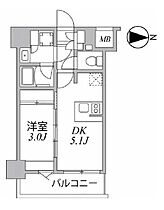 シーフォルム住吉（SYFORME住吉） 203 ｜ 東京都江東区大島１丁目5-9（賃貸マンション1DK・2階・25.87㎡） その2