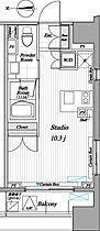 レジディア錦糸町II 504 ｜ 東京都墨田区緑４丁目24-5（賃貸マンション1R・5階・26.95㎡） その2