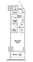 コンフォリア門前仲町 810 ｜ 東京都江東区冬木16-8（賃貸マンション1K・8階・25.65㎡） その2