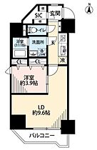 プレール・ドゥーク両国IV 701 ｜ 東京都墨田区緑１丁目24-3（賃貸マンション1LDK・7階・40.53㎡） その2