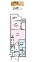 リビオメゾン木場 1005 ｜ 東京都江東区木場６丁目4-13（賃貸マンション1DK・10階・25.11㎡） その2