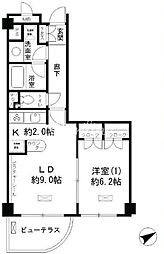 ラピュータ（Lapyuta） 7階1LDKの間取り