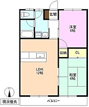 ハーベスト殿城  ｜ 長野県上田市殿城（賃貸アパート2LDK・2階・51.00㎡） その2