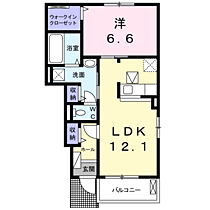 ラ・メゾン諏訪形イーストII 104 ｜ 長野県上田市諏訪形520-1（賃貸アパート1LDK・1階・48.35㎡） その2