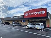 ドラッグストア 「クスリのアオキ川西店まで850m」