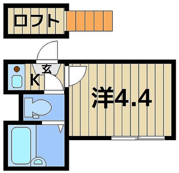 グランツハイム青井 303｜東京都足立区青井４丁目(賃貸アパート1K・3階・12.42㎡)の写真 その2