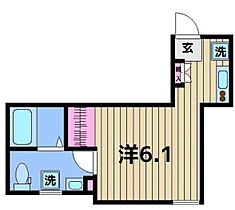 coco　garden　北千住 102 ｜ 東京都足立区千住宮元町（賃貸アパート1R・1階・20.90㎡） その2