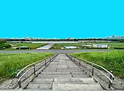 虹の広場（荒川河川敷）（1270m）