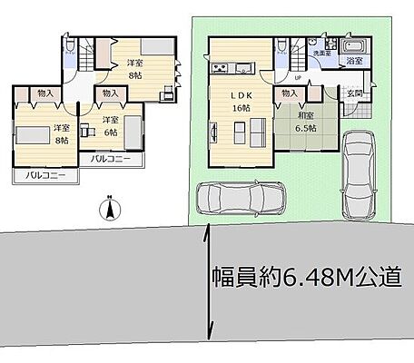 間取り 塩竈市庚塚