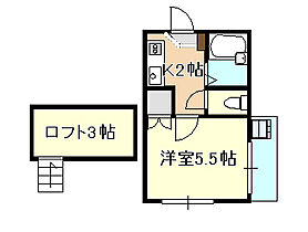 岡山県岡山市北区庭瀬（賃貸アパート1K・1階・17.19㎡） その2