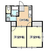 岡山県岡山市北区西花尻（賃貸アパート2DK・1階・37.26㎡） その2