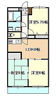 岡山県岡山市北区西長瀬（賃貸アパート3LDK・2階・57.13㎡） その2