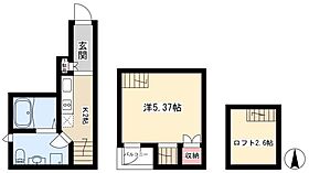 AGLAIA  ｜ 愛知県名古屋市中村区羽衣町20-5（賃貸アパート1K・2階・25.58㎡） その2