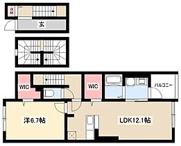 セルフィーユ・メゾン  ｜ 愛知県名古屋市中川区法華西町4丁目7-2（賃貸アパート1LDK・3階・59.21㎡） その2