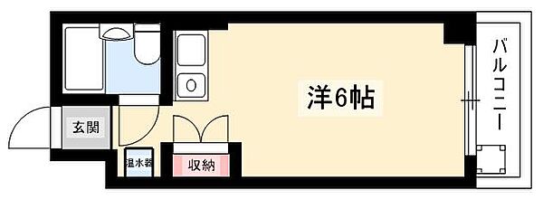 コーポR&K ｜愛知県名古屋市中村区豊国通3丁目(賃貸マンション1R・4階・18.00㎡)の写真 その2