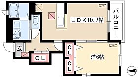 ソレイユVI  ｜ 愛知県名古屋市港区宝神5丁目3208（賃貸アパート1LDK・1階・44.24㎡） その2