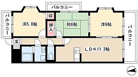 グランドヒルズ小碓2番館  ｜ 愛知県名古屋市港区小碓2丁目17（賃貸マンション3LDK・2階・62.37㎡） その2