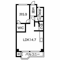 マンション中村  ｜ 愛知県名古屋市中村区太閤通4丁目50（賃貸マンション1LDK・5階・45.50㎡） その2