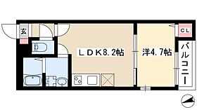 CRASTINE的場町  ｜ 愛知県名古屋市中川区的場町2丁目94（賃貸アパート1LDK・3階・31.78㎡） その2