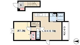 マーベラス花池  ｜ 愛知県名古屋市中川区花池町2丁目43（賃貸アパート1LDK・2階・49.68㎡） その2