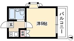 パレス烏森 2階