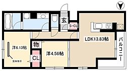 ガーデンテラス 3階