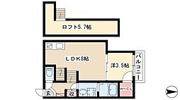 ハーモニーテラス七番町 2階