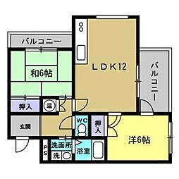第3シャトーこがね 8階