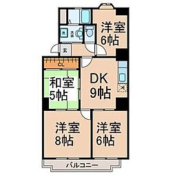 フロイデ小賀須 2階