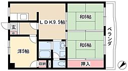 第2グランドハイツ服部 3階