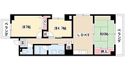 アビタシオン十番 4階