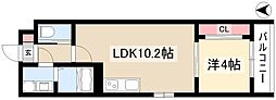GRACEHILLs2 1LDKの間取図画像