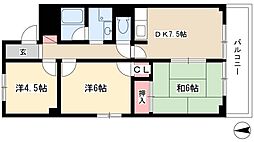 コスモハイム七番町 4階/-