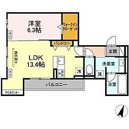 ビスタレイルウェイ八田 2階/-