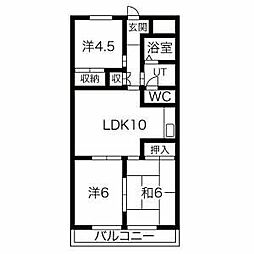 中銀コーポII 3階