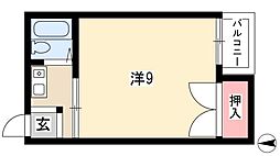 打出コーポ 2階/-