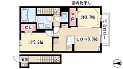 ファミール中村 2階/-