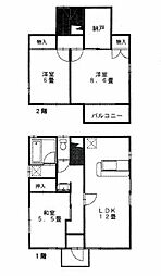 津金タウンハウス 1階/-