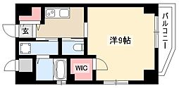 ADUSAY 1Kの間取図画像