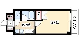 レージュ松原 4階/-