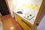 2口コンロのキッチンです