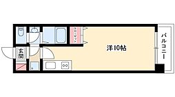 KDXレジデンス神宮前 ワンルームの間取図画像