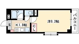 アーク岩塚 1Kの間取図画像