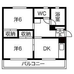 マンション早河 3階